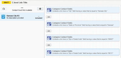 An image of a segment organized by sales territory.